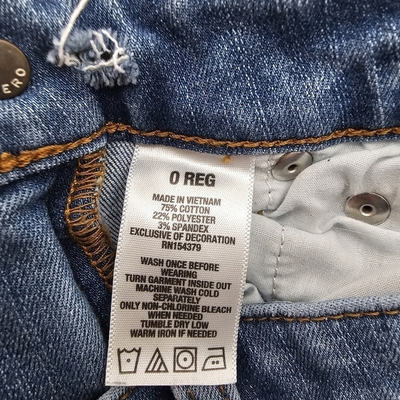 Aeropostale high rise jegging size reg 0 - Picture 8 of 9